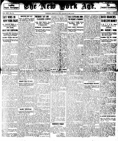 New York Age, Mar 28, 1912