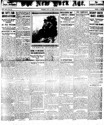 New York Age, May 16, 1912