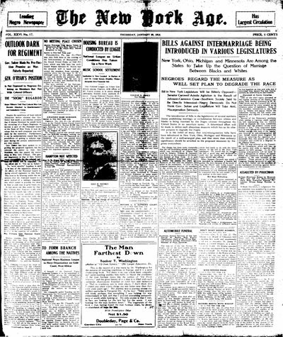 New York Age, Jan 23, 1913