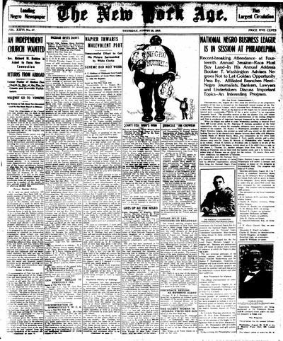 New York Age, Aug 21, 1913