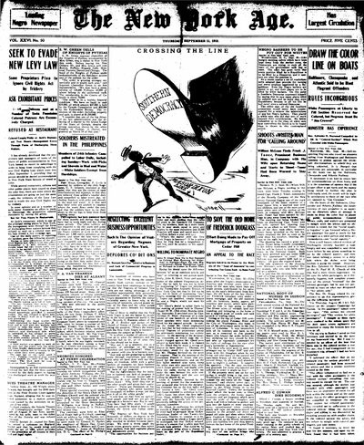 New York Age, Sep 11, 1913