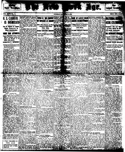 New York Age, Dec 11, 1913