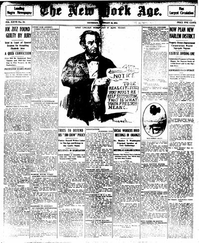 New York Age, Feb 12, 1914