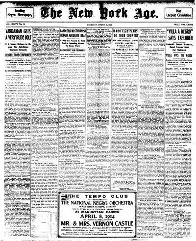 New York Age, Mar 26, 1914