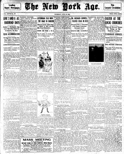 New York Age, Apr 16, 1914