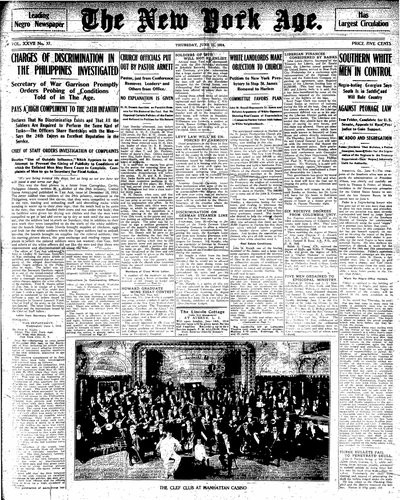 New York Age, Jun 11, 1914