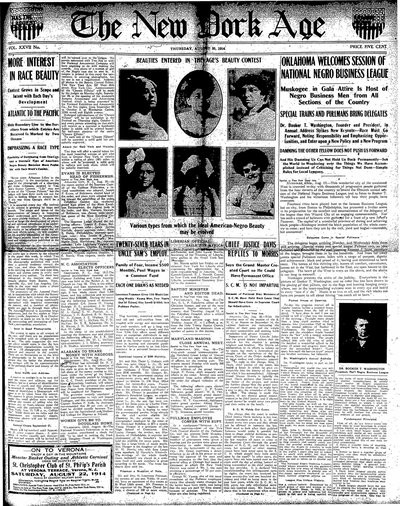 New York Age, Aug 20, 1914
