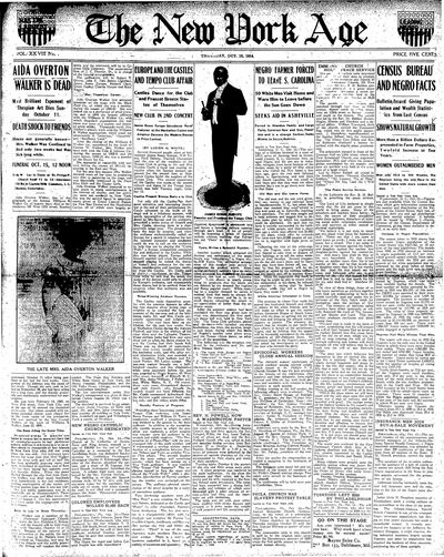 New York Age, Oct 15, 1914