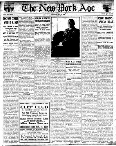 New York Age, Nov 12, 1914