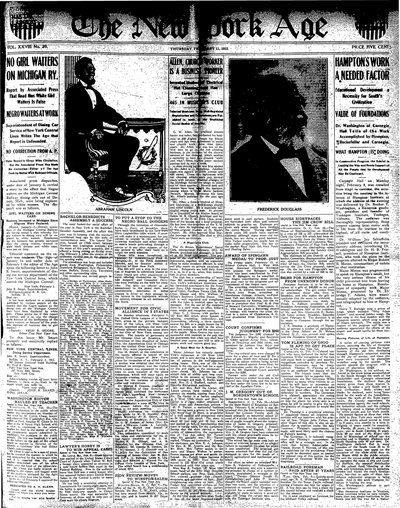 New York Age, Feb 11, 1915