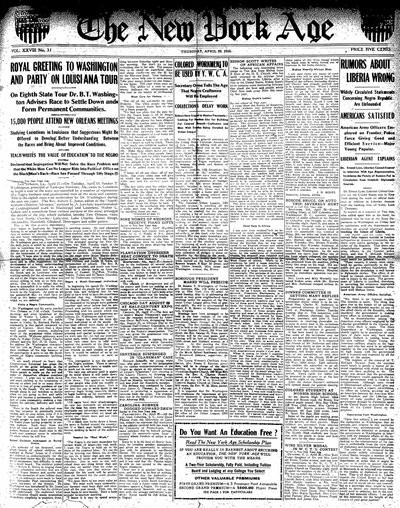 New York Age, Apr 29, 1915