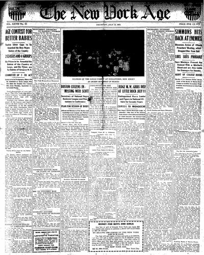 New York Age, Jul 15, 1915