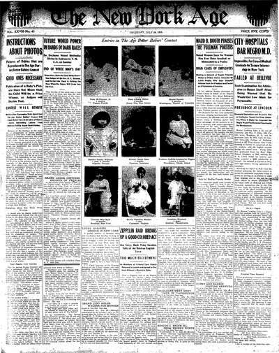New York Age, Jul 29, 1915