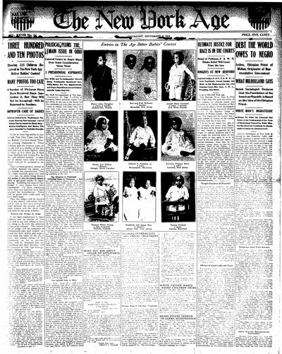 New York Age, Sep 9, 1915