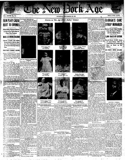 New York Age, Sep 23, 1915