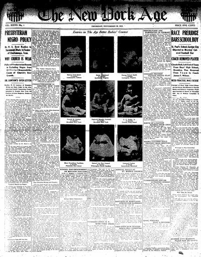 New York Age, Sep 30, 1915