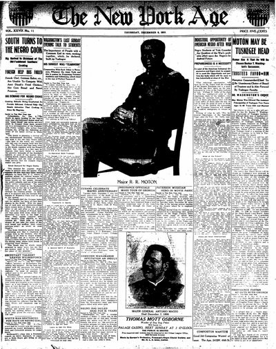 New York Age, Dec 9, 1915