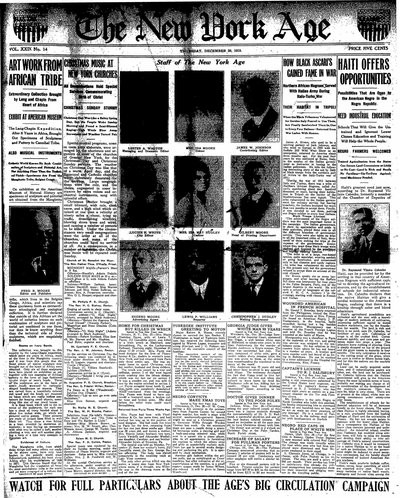 New York Age, Dec 30, 1915