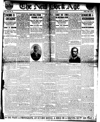New York Age, Jan 13, 1916