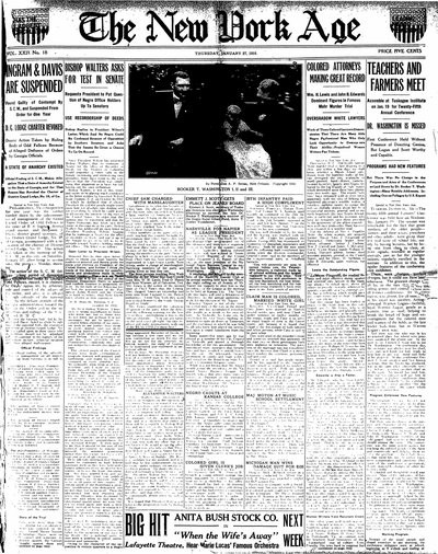 New York Age, Jan 27, 1916