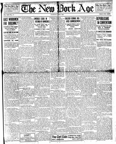New York Age, Jun 8, 1916