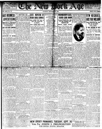 New York Age, Sep 21, 1916