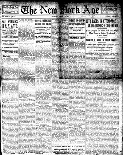 New York Age, Jan 25, 1917