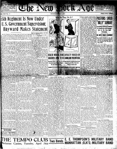 New York Age, Apr 19, 1917