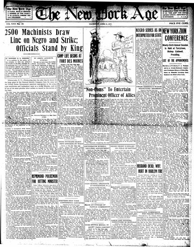 New York Age, Jun 21, 1917