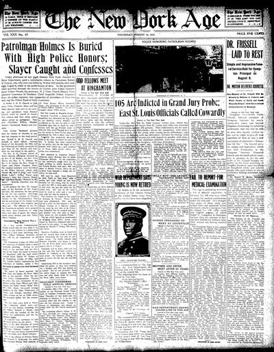 New York Age, Aug 16, 1917