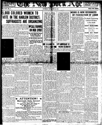 New York Age, Nov 22, 1917