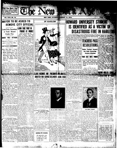New York Age, Jan 12, 1918