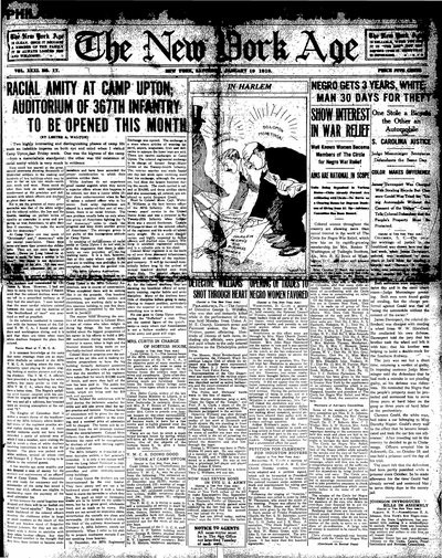 New York Age, Jan 19, 1918