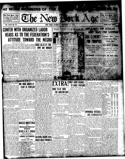 New York Age, Feb 16, 1918