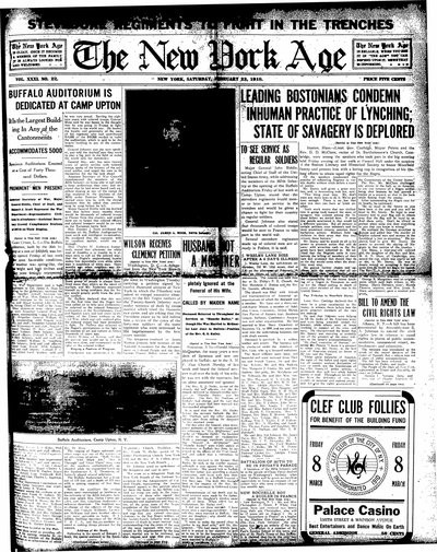 New York Age, Feb 23, 1918