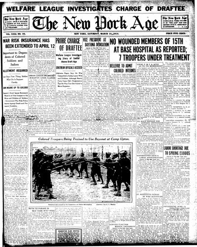 New York Age, Mar 16, 1918