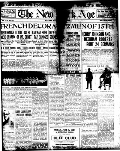 New York Age, May 25, 1918