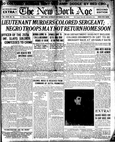 New York Age, Nov 30, 1918