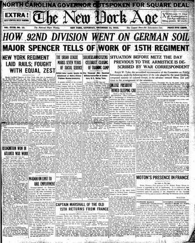 New York Age, Dec 14, 1918