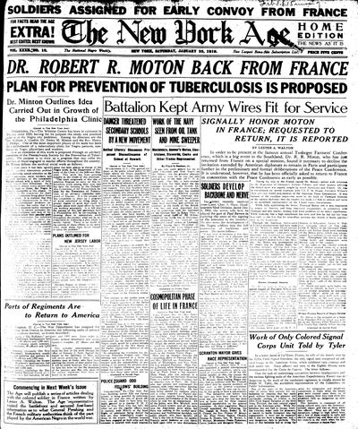 New York Age, Jan 25, 1919