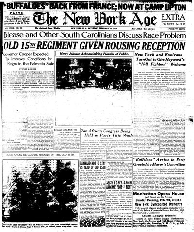 New York Age, Feb 22, 1919