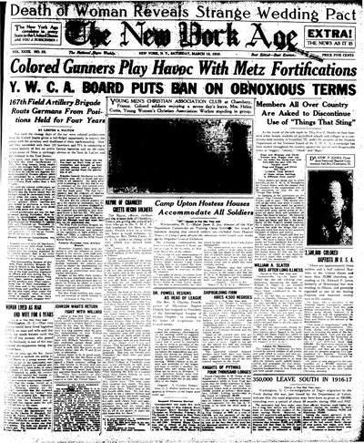 New York Age, Mar 15, 1919