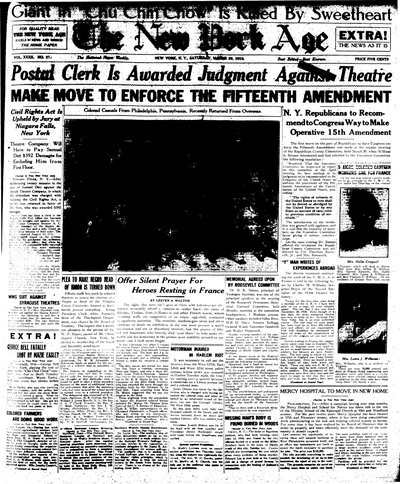 New York Age, Mar 29, 1919