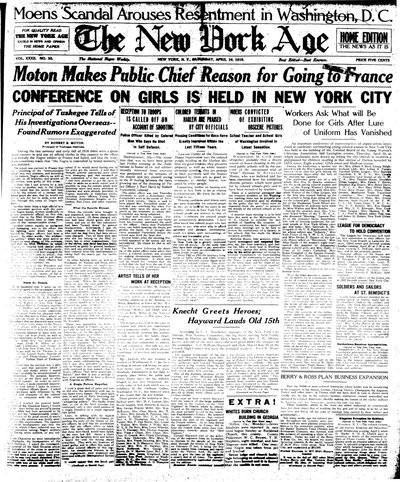 New York Age, Apr 19, 1919