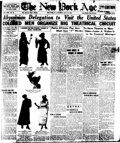 New York Age, Jul 12, 1919