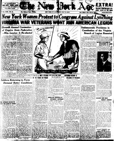 New York Age, Jul 19, 1919