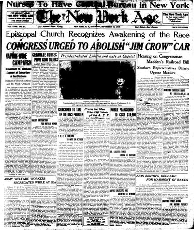New York Age, Sep 13, 1919