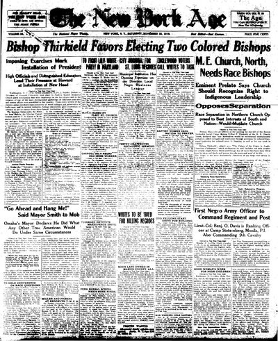 New York Age, Nov 22, 1919