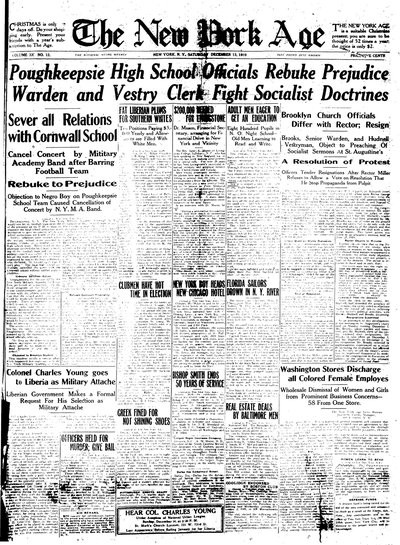 New York Age, Dec 13, 1919