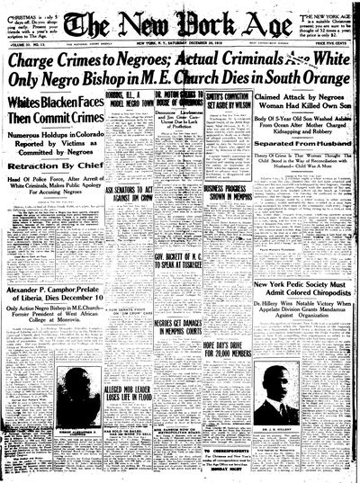 New York Age, Dec 20, 1919
